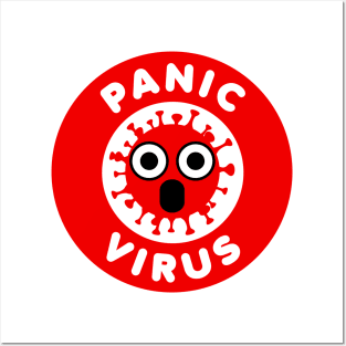 Coronavirus - COVID 19 - USA - No Panic Posters and Art